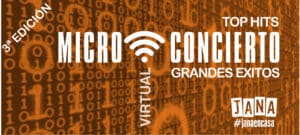 microconcierto virtual tercera edicion grandes exitos top hits cartel